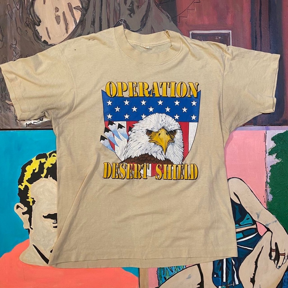 Vintage Operation Desert Shield T Shirt